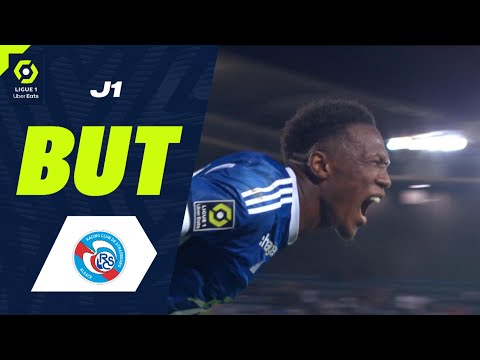But Lebo MOTHIBA (75' - RCSA) RC STRASBOURG ALSACE - OLYMPIQUE LYONNAIS (2-1) 23/24