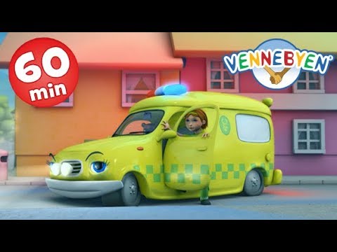 1 time med 6 episoder fra Vennebyen - Lek og moro med Apa & Co