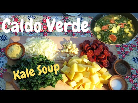 CALDO VERDE Recipe (Portuguese Kale Soup)