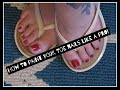 How To Paint Your Toenails Like A Pro