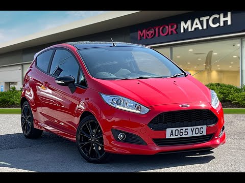 Approved Used Ford Fiesta 1.0T EcoBoost Zetec S Red Edition 3 Door | Motor Match Stockport