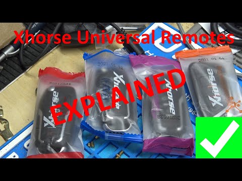 (463) Xhorse Universal Remote Types Explained