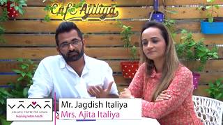 Mr.Jagdish Italiya Gifting to Mrs.Ajita Wellness Gift Card -  VAMA Women Wellness Gift Card