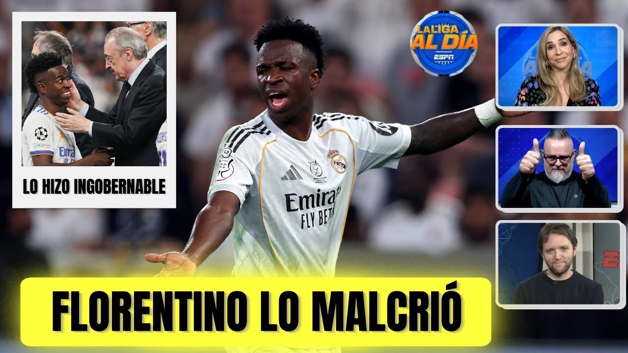 VINICIUS ES INGOBERNABLE por CULPA de FLORENTINO PÉREZ y ya NADIE LO ARREGLA | La Liga Al Día