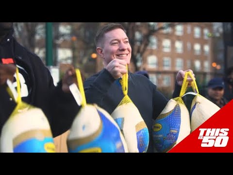 G-Unit,  Bellator & Joseph Sikora Donate Over 600 Turkeys in Southside Jamaica Queens | Thanksgiving