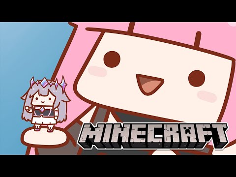 Hololive-EN in Minecraft Collab with MoriCalliope! Epic Construction Job!