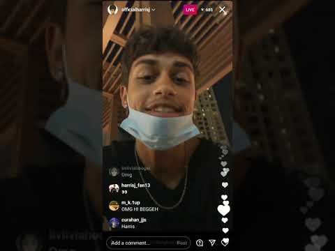 Harris J insta live (10/03/2021)