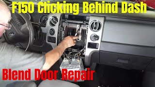 2011 F150 dash clicking. Cheap repair.