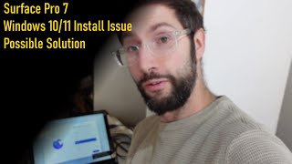 Microsoft Surface Pro 7 Windows 10/11 installation errors solution