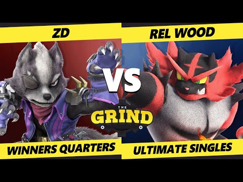 The Grind 194 - Winners Quarters - ZD (Wolf) Vs. Rel Wood (Incineroar) SSBU Ultimate Tournament
