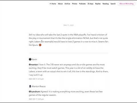 Webmention from external blogs