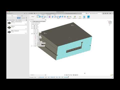 Core/cavity mold design in Fusion 360 for Medium Machinery injection Episode II