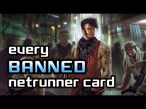 Every Banned Netrunner Card - Android: Netrunner