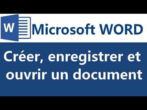 comment ouvrir microsoft word