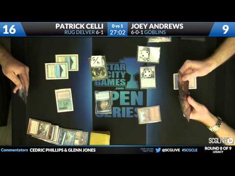 SCGCLE - Legacy - Round 8 - Patrick Celli v Joey Andrew