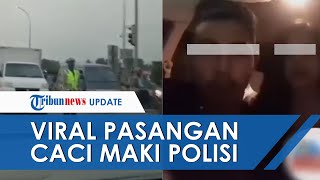 Viral Video Pria dan Wanita Caci Maki Polisi yang Sedang Tugas di Purwakarta, Lihat yang Terjadi