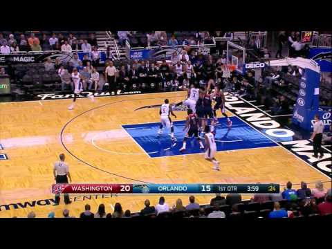 Marcin Gortat Highlights Wizards vs. Magic 12.10.2014 - 10 Pts