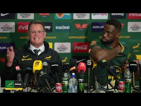 Rassie Erasmus and Siya Kolisi | Springbok Post Match Press Conference | 5 September 2026