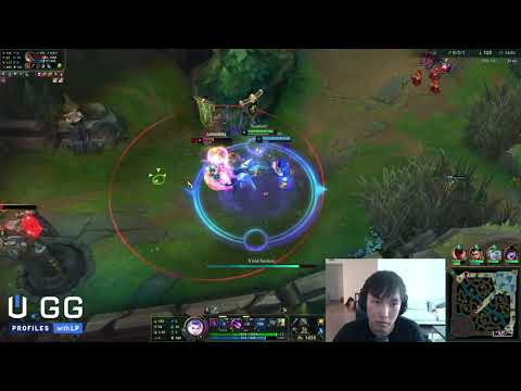 ZVEN INSANE OUTPLAY VS DOUBLELIFT WITH LULU