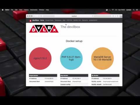 devilbox - email catch all