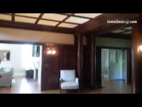 A look inside first floor of Lowell's historic Frederick Faulkner castle, one of six homes in Lowell