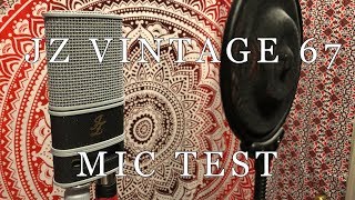Video thumbnail for JZ Vintage 67 Mic Test: Acoustic, Clean Guitar, Heavy Guitar, Male Vocal by Dangerville