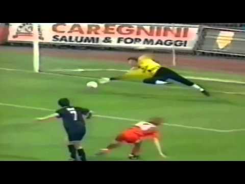 Serie A 1995-1996, day 26 Piacenza - Vicenza 0-1 (M.Rossi)