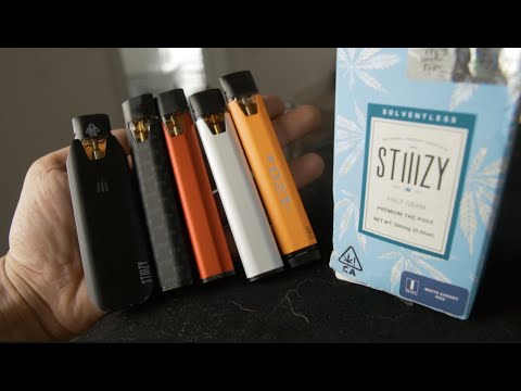 STIIIZY HAS SOLVENTLESS PODS NOW!