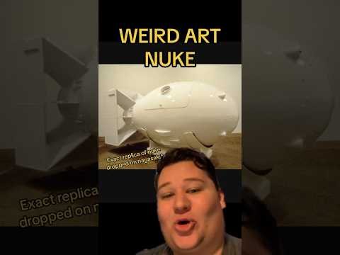 WEIRD ART AND NUCLEAR WEAPONS #history #usa #nuclear #nuke #nuketown #tomsachs #arthistory #art