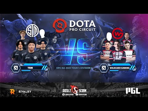 TSM vs Wildcard Gaming - DPC NA 2023 Tour 1: Division I - Game Highlights - BO3