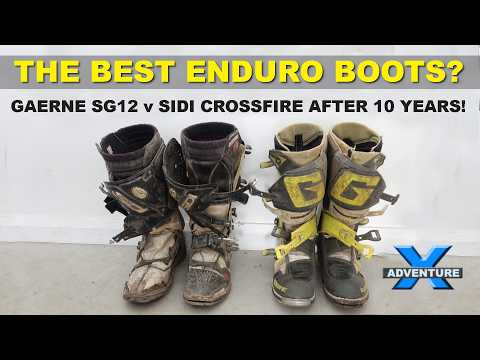 10 years of abuse! Gaerne SG12 v Sidi Crossfire long-term review︱Cross Training Enduro