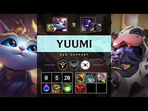 Yuumi Support vs Alistar - KR Challenger Patch 25.13