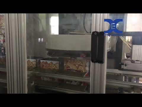 X004 XFGX small rectangular can semi auto making machine video 4K video