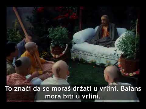 Prabhupada 0818 Na platformi vrline, možete razumijeti sve dobro