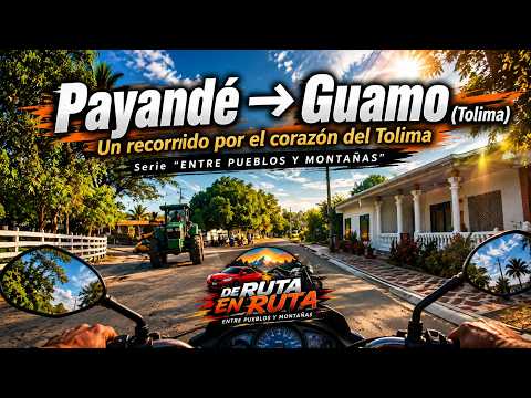 PAYANDÉ → SAN LUIS → GUAMO 🚘🏍️ | Una ruta increíble por el Tolima 🇨🇴 2026 scenic drive 4K
