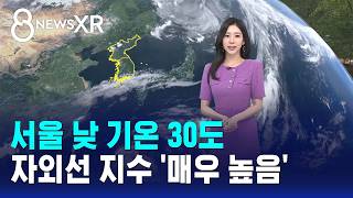 [날씨/XR] 서울 낮 기온 30도..자외선 지수 '매우 높음' / SBS 8뉴스