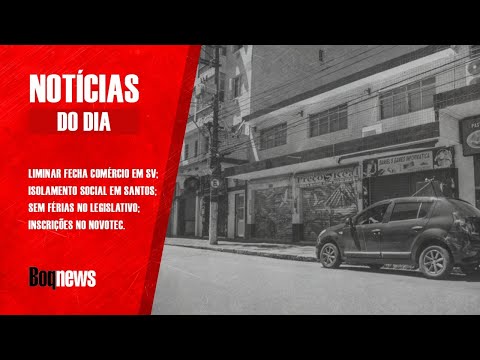 Justiça determina fechamento de comércios em SV