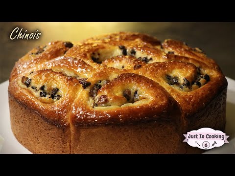 Chocolate Chip and Raisin Chinois Brioche