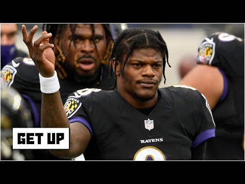 拉瑪爾-傑克遜的COVID-19測試陽性對烏鴉隊與鋼人隊的比賽有何影響？ (How Lamar Jackson's positive COVID-19 test is impacting the Ravens vs. Steelers matchup | Get Up)