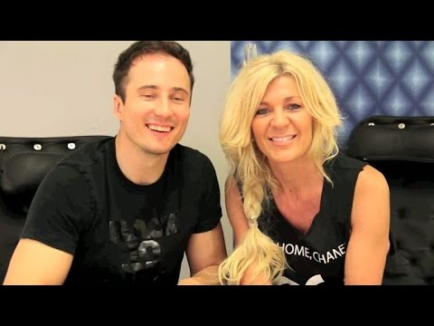 Maria Montazami och Kristjan Lootus i ett språktest - Let’s Dance (TV4)