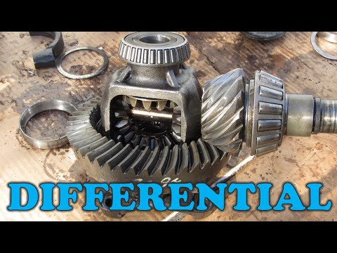 Part of a video titled How a Differential Works - YouTube