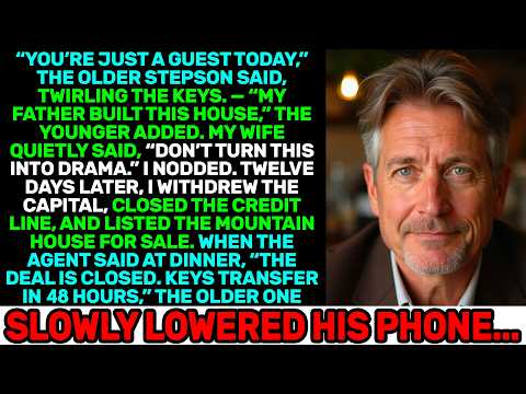 My Stepson Called Me a Guest — 12 Days Later I Sold the House