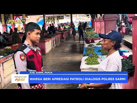 CIPTAKAN KAMTIBMAS, POLRES SARMI GALAKKAN PATROLI DIALOGIS