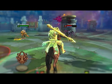 Smite: Guan Yu Arena Gameplay - Bruiser Build (No Commentary Highlights)