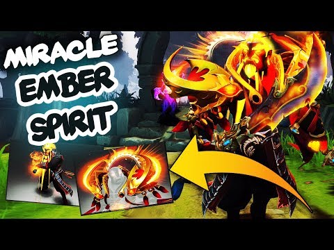 ULTRA RARE Ember Spirit TI9 SET + IMMORTAL TI9 Item - Miracle Ember Spirit Dota 2
