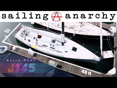 Sailboat tour of a J145 - EP25 #retroboat - With #sailinganarchy Scot Tempesta #sailing