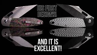 First Ever Design, And It is a Winner! - Tuyaknife x BE EDC Seaxy