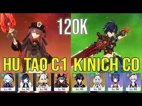 Hu tao C1 Double Hydro & Kinich C0 - Mualani C0 Spiral Abyss Floor 12 Genshin Impact