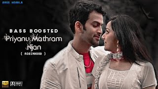Download lagu Priyanu Mathram | BASS BOOSTED | Crystal Clear Bass Experience 🎧 mp3