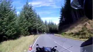 preview picture of video 'Scotland. Kyle of Lochalsh road to Strathcarron by motorcycle.'